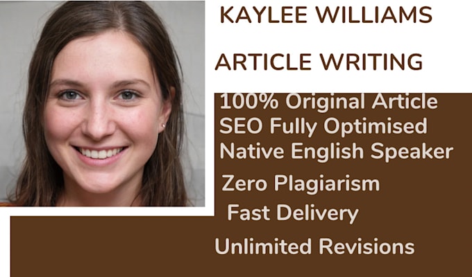 write SEO blog posts and articles for your website