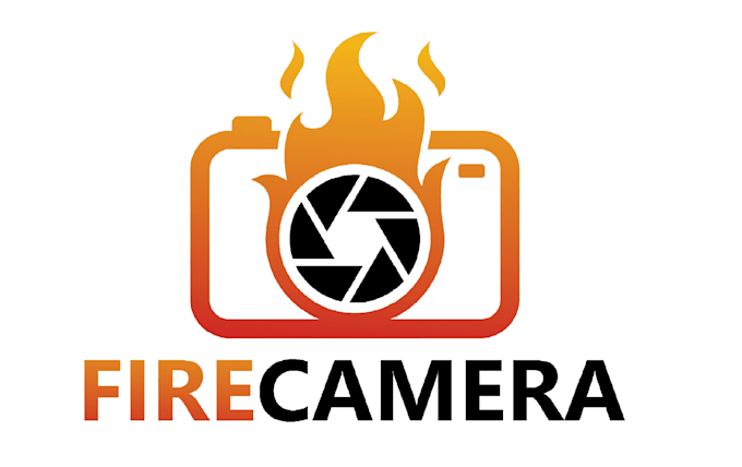 design outstanding camera logo