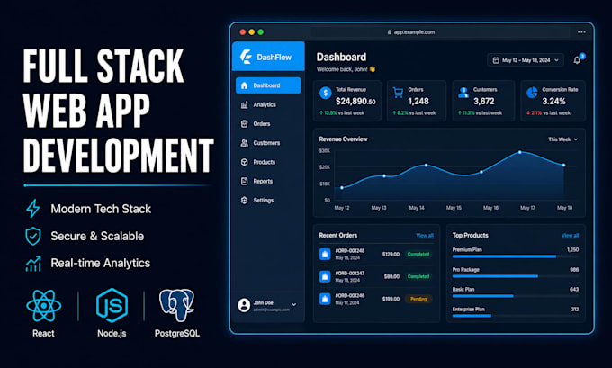 build your full stack web app