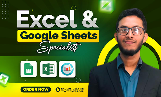 Handle your data as excel and google sheets specialist by ...