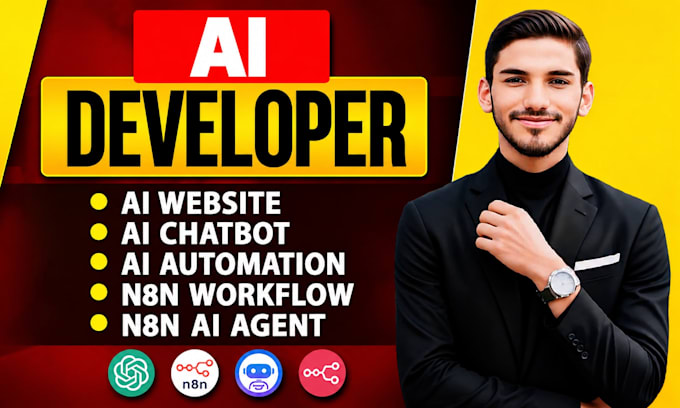 build ai website, ai chatbot or ai agent as ai developer