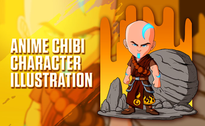 design anime character illustration
