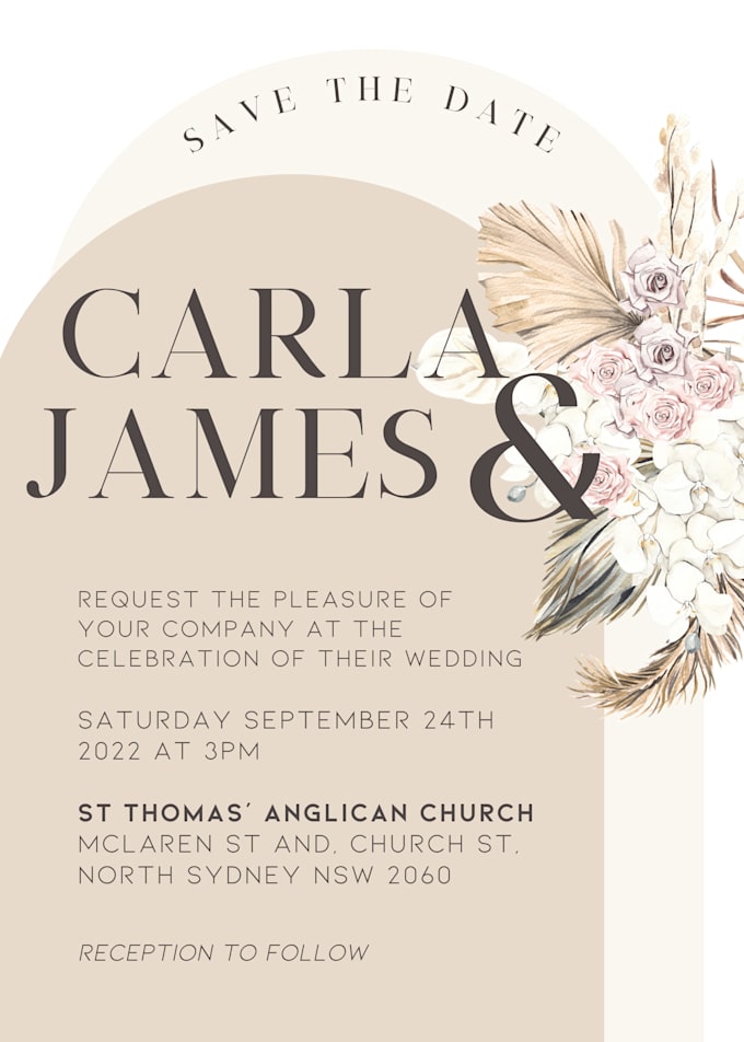 Design your event invitations by bekc24390 fiverr