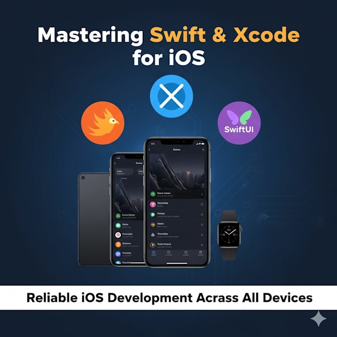 develop professional ios mobile apps using swift or swiftui