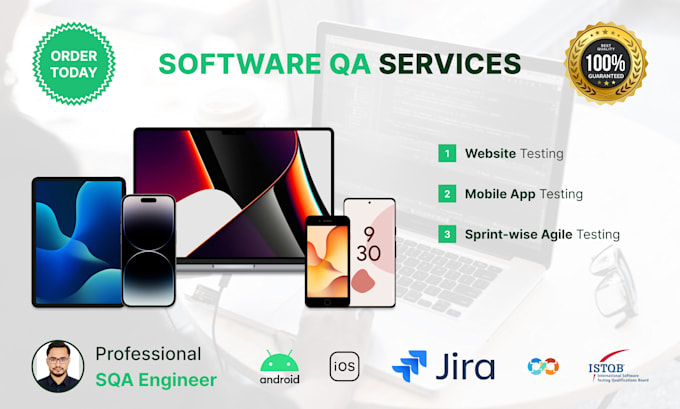 provide software QA services for all the web and mobile applications