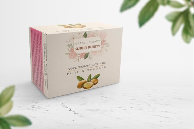design candles and soap labels packaging