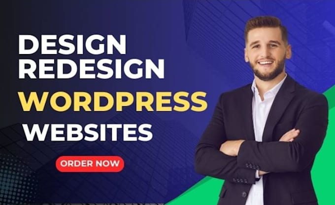design redesign, build and develop responsive wordpress and wix websites