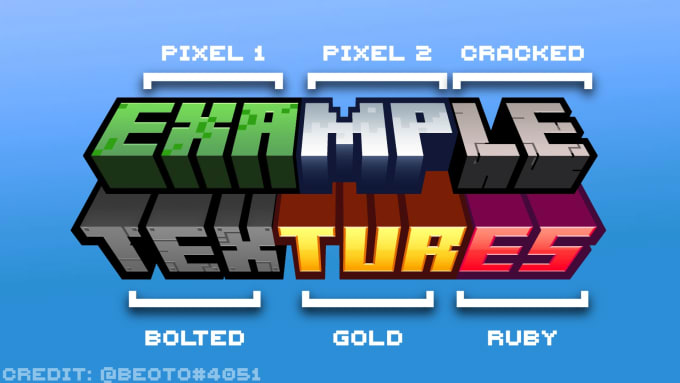Minecraft-Style Logo 2 : r/Blockbench