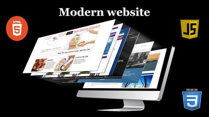Create a website with html, css and javascript by Marcusrave | Fiverr