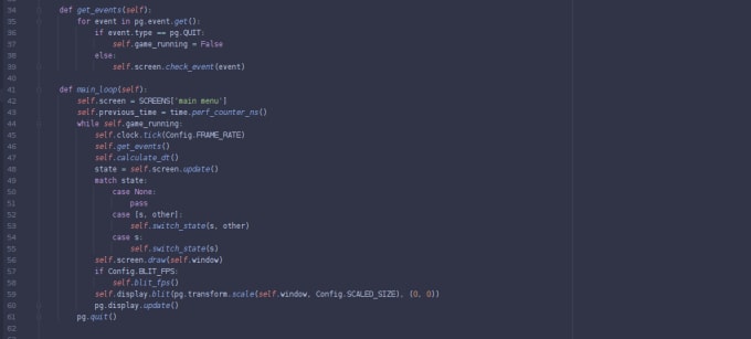 Help with pygame code structure and functionality by Pushbutton66 | Fiverr image.