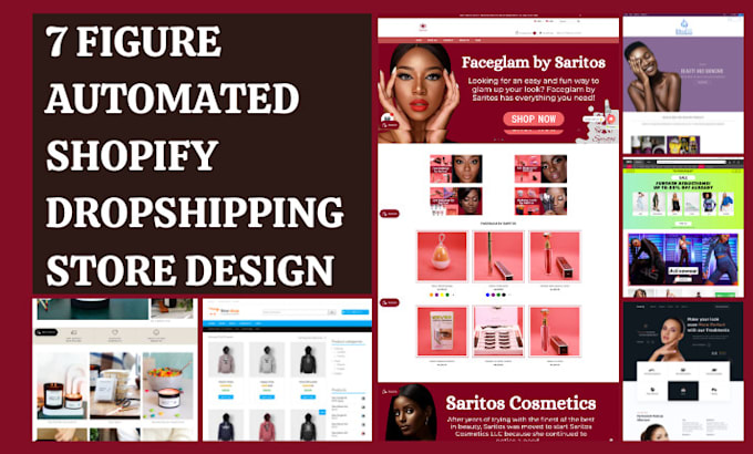 design shopify website shopify dropshipping store shopify dropshipping website