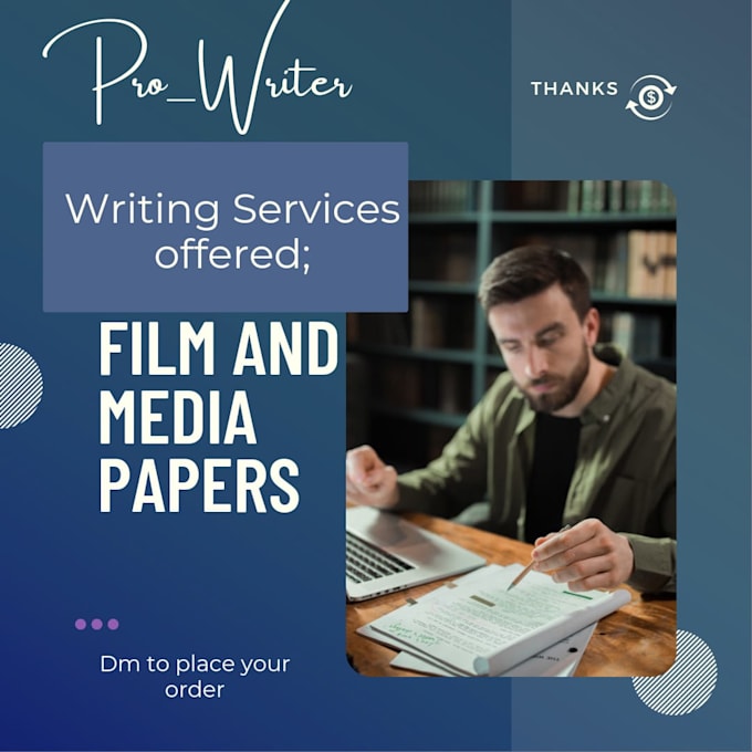 research, analyze, and write your film and media papers
