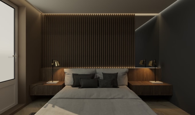 Do a 3d model design for your interior by Saulskurdelyt | Fiverr