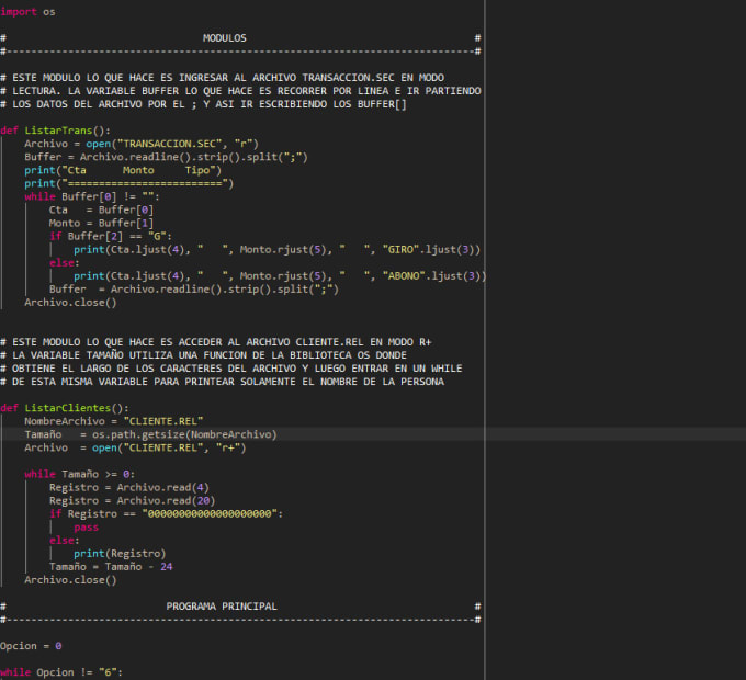 Small programs in python by Gvllardo | Fiverr