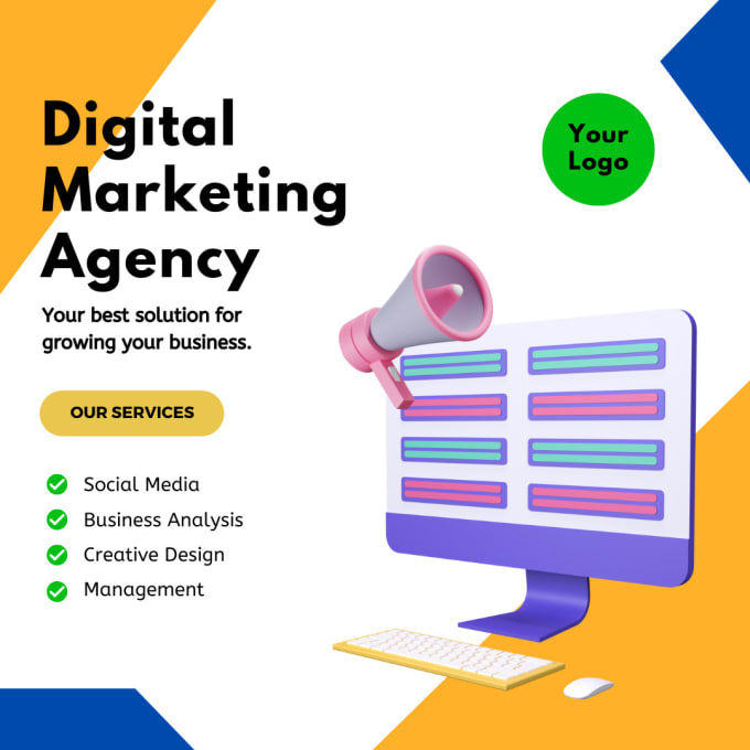 Promote digital marketing agency through instagram post by Mahr ...