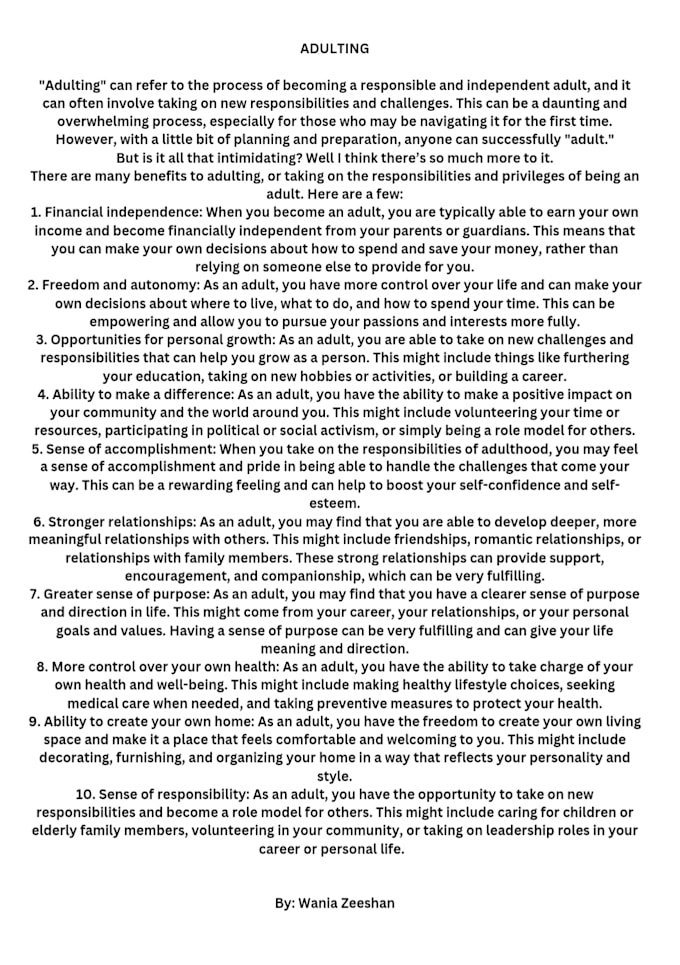 Write articles for blogs, business websites and newspaper by