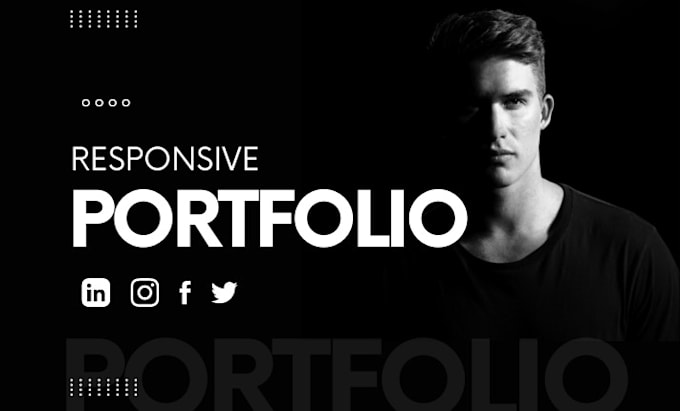 create a personal portfolio and resume wordpress and wix websites