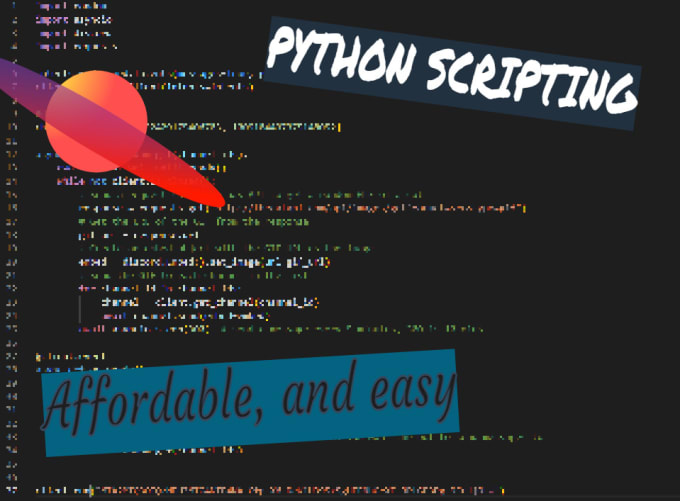 Create a script in python for you by Snickaloo | Fiverr