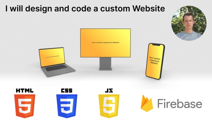 Design and code a responsive website with html and css by Jan_loes | Fiverr image.