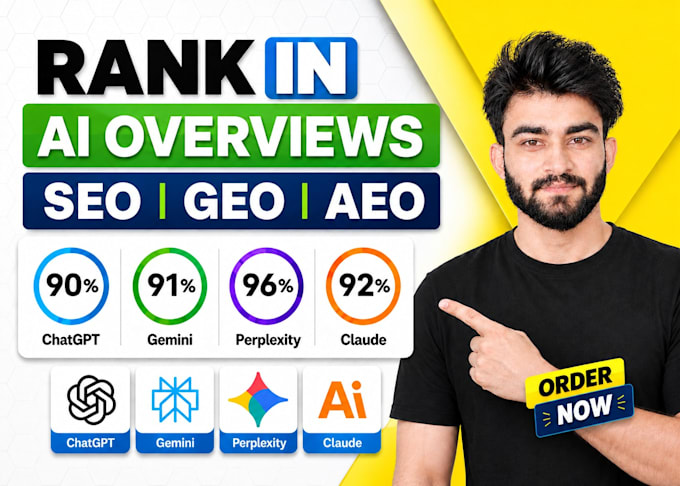 do GEO aeo SEO to improve ai visibility score of chatgpt gemini