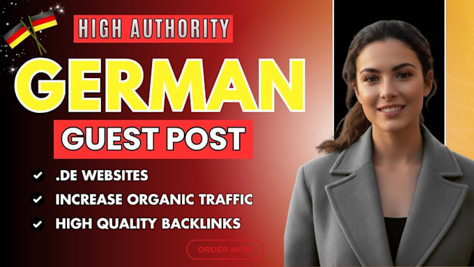 build high da quality dofollow german guest post seo backlinks via link building