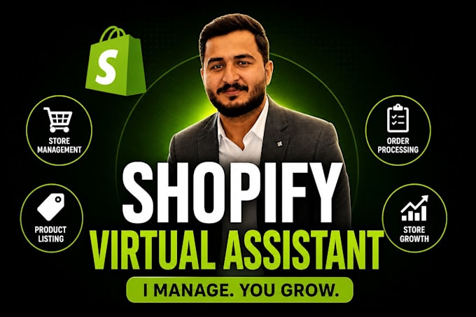 shopify store management virtual assistant