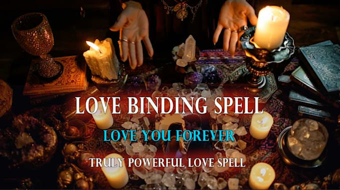 release a powerful love binding spell to bind you together
