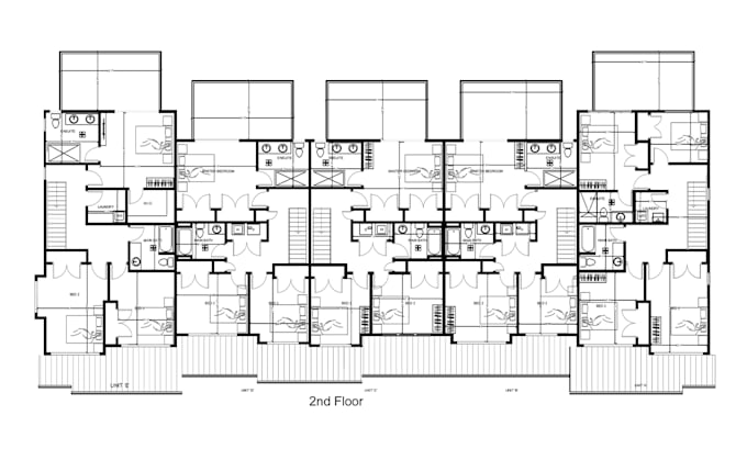 draw  architectural 2d floor plan and house plan in autocad