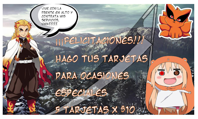 Tarjeta de felicitaciones de tu waifu o husbando preferido by ...