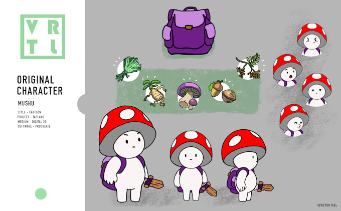 design and make character sheet for you