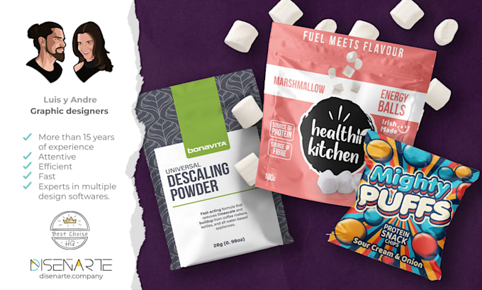 design amazing ready to print mylar or pouch bags