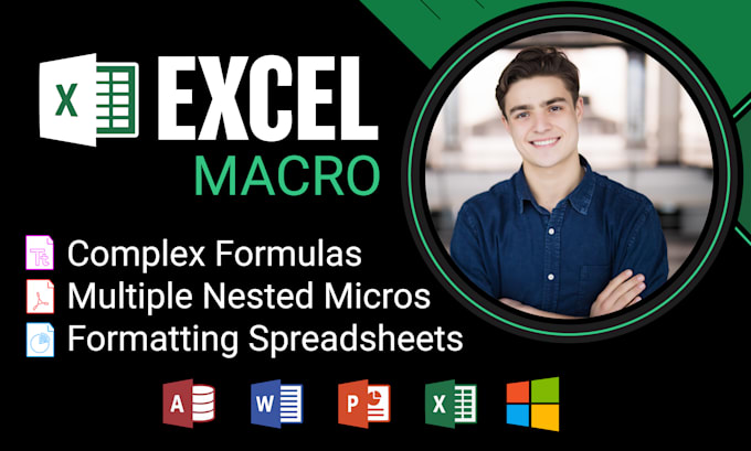 Use excel vba to create exemplary vba macros by Macroslegend | Fiverr