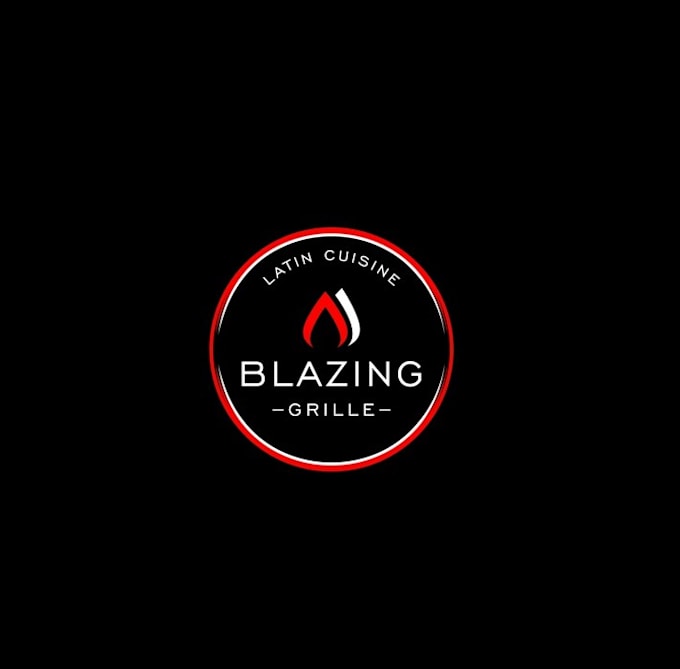 Design an awesome blazing grille logo by Regina_irwin Fiverr