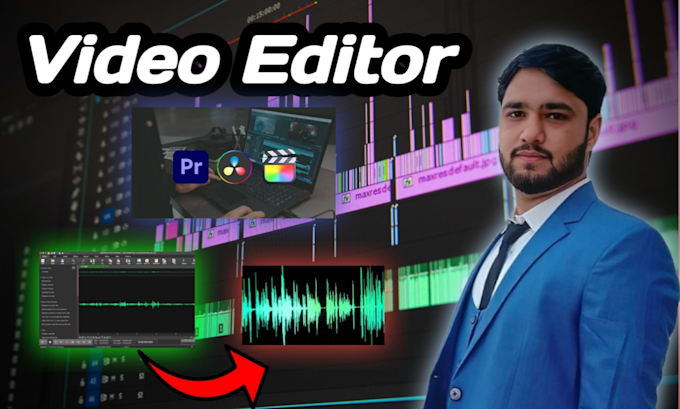 be your professional video editor for youtube channel and VA