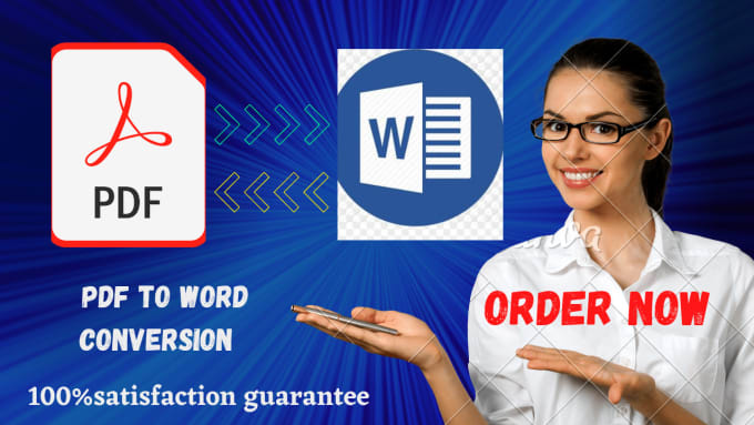 Transform your pdfs into editable word files by Hamzadogar137  Fiverr