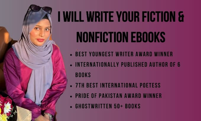 write your fiction and nonfiction ebooks