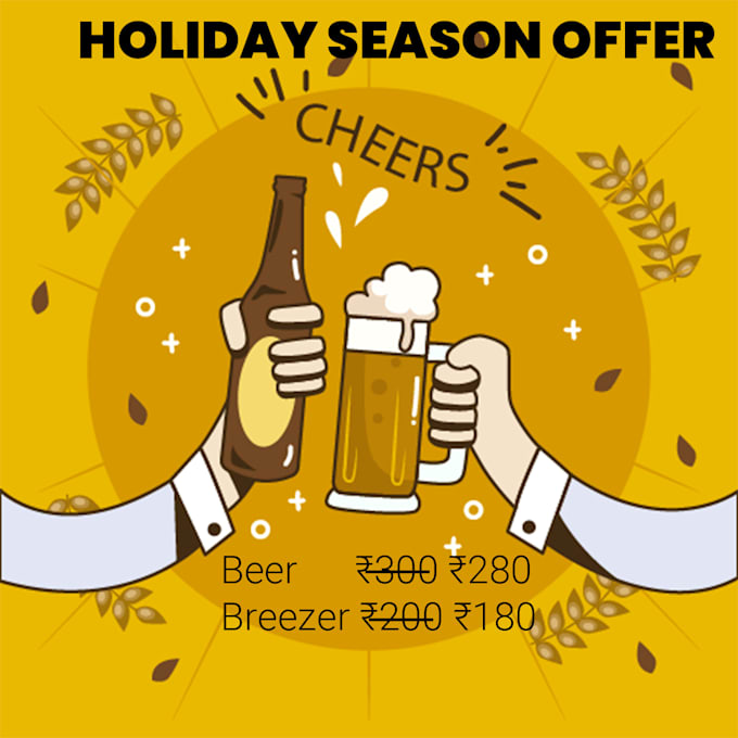 Make designs for you, restaurant menus, posters, logo, etc by Tenzin