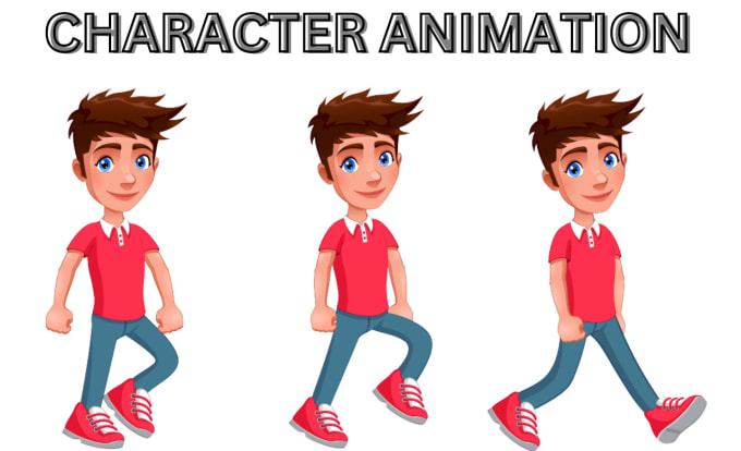 Create 2d 3d rigged character animation adobe character animator puppet by  Mirianbel | Fiverr
