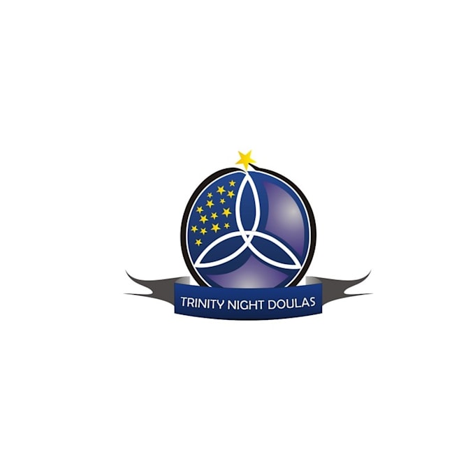 design famous trinity night doulas logo