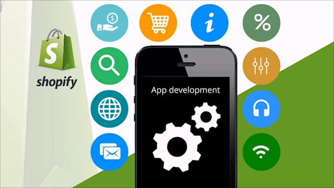 develop custom, private and public app for shopify store