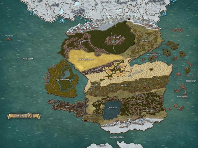 Create Your World Map