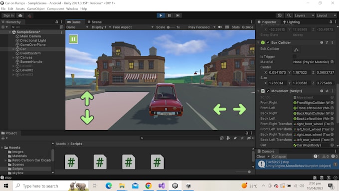 Develop mobile games using unity by Amaranawab | Fiverr