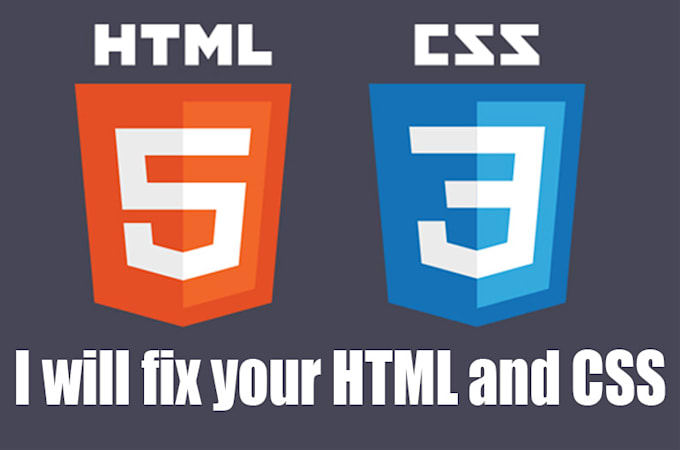 Fix your html and css code by Aiotex | Fiverr