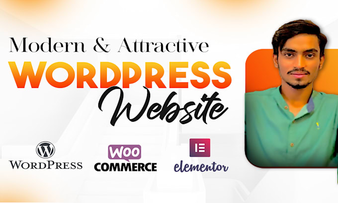 Build a clean and modern wordpress website design by Irfangulzar_ | Fiverr
