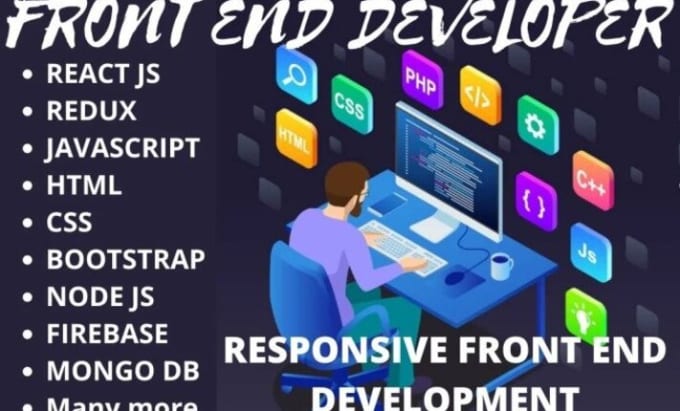 Your Front End Web Developer Html Css Bootstrap By Salmansince2002 Fiverr