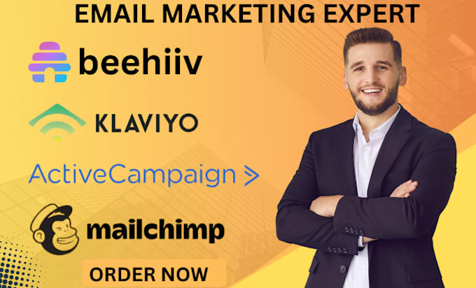setup activecampaign klaviyo beehiiv newsletter mailchimp landing page