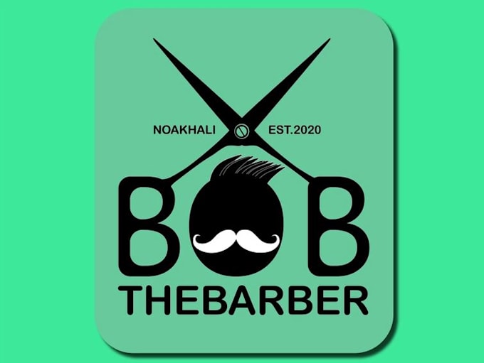 design creative barber shop and unique barber logo