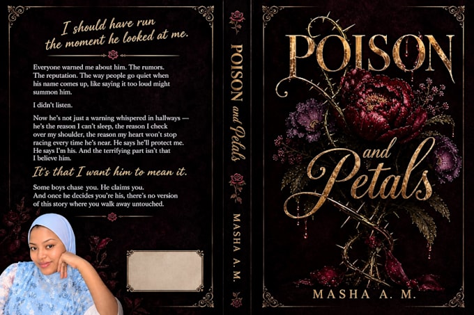 write a back cover book blurb, description, and amazon kindle listing copy