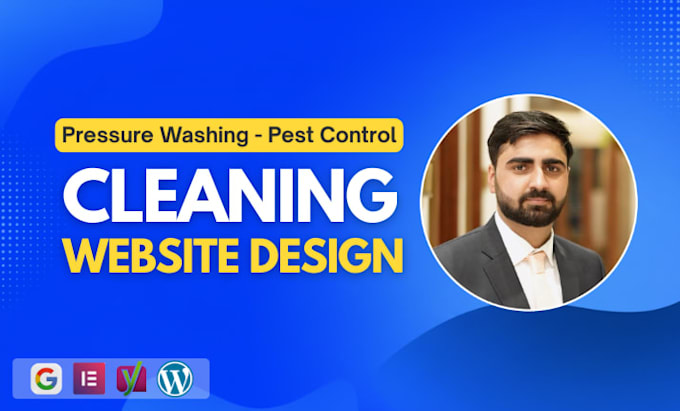 design cleaning ,car wash, pressure washing,pest control website