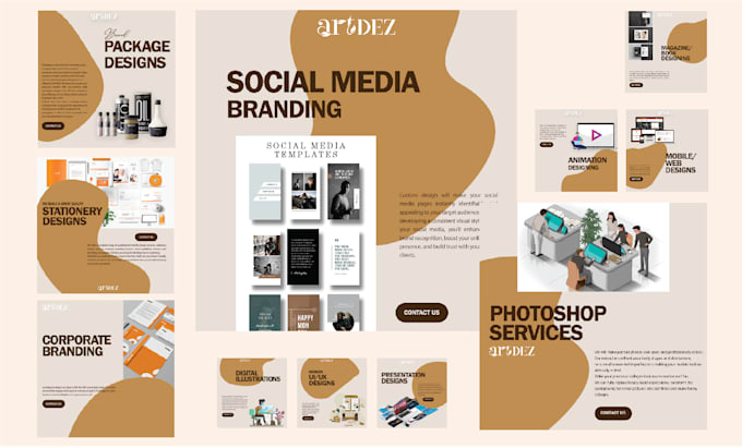 design engaging social media posts with content research